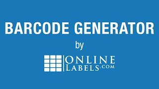 onlinelabels barcode generator