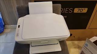 Hp Deskjet 2710 Wireless All In One Printer Unboxing And Setup