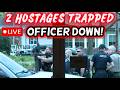 🔴 BREAKING: 2 HOSTAGES! SWAT Officer DOWN - STANDOFF in Chicago