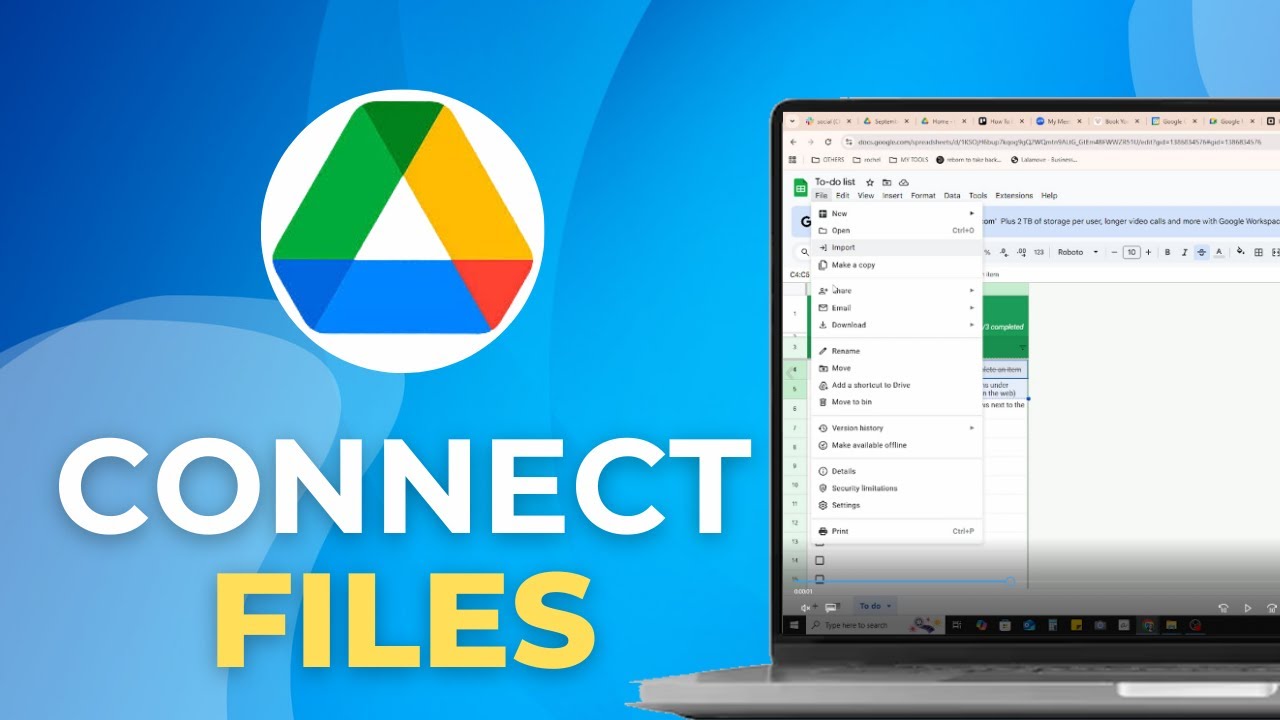 How to Connect Google Drive Folder to Power BI - YouTube