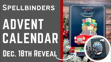 December 18th | Spellbinders Advent Calendar Reveal | #teamspellbinders #neverstopmaking