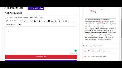 How to add links in your post in TinyMCE editor on CodeAlps.com