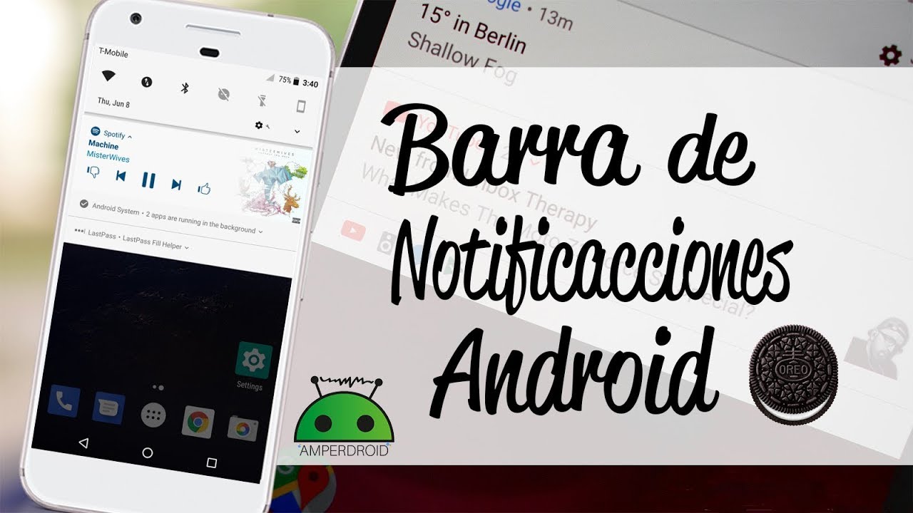¡Barra de Notificaciones de Android Oreo 8.0 SIN ROOT!