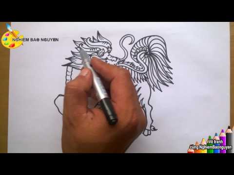 Video Vẽ kỳ lân/How to draw Unicorn - youtube