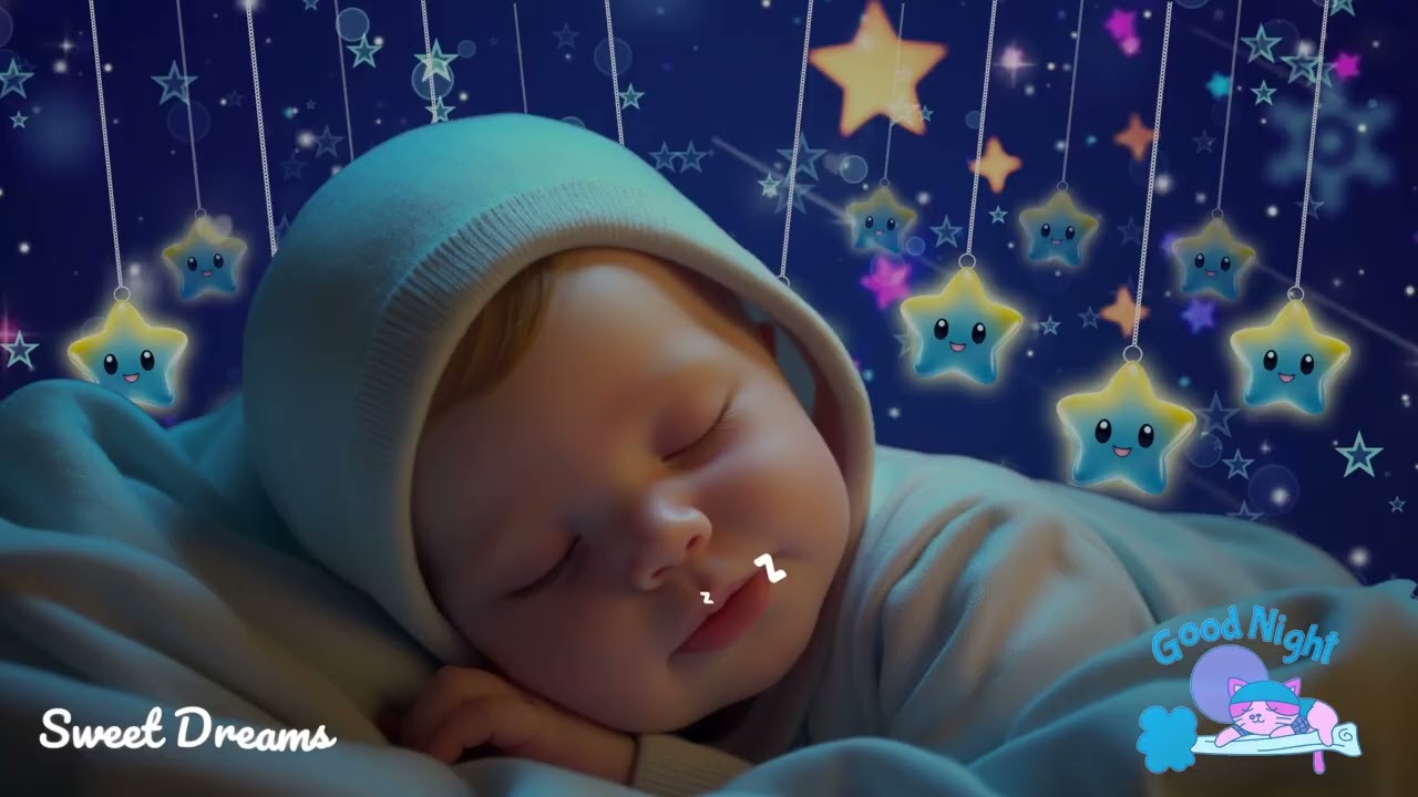Baby Sleep Music🍼Make Baby Sleep Instantly💖3 Minute Trick🌙Mozart & Brahms Lullabies