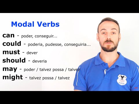 Vídeo: Seria com um verbo modal?