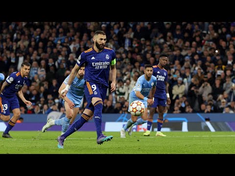 All Angles ◾ Panenka Karim Benzema VS Manchester City Semifinal UCL
