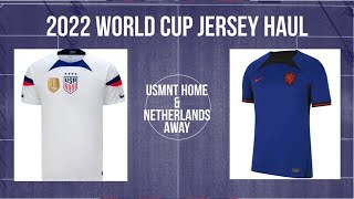 2022 World Cup Jersey Haul: USMNT Home and Netherlands Away