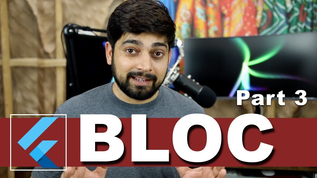 7 Steps for BLOC pattern code in flutter - YouTube
