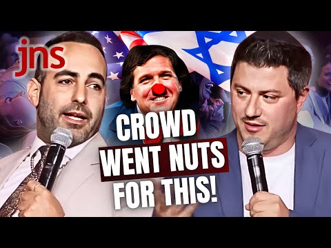 Can't miss: Comedians Yohay Sponder and Ami Kozak impersonate Bibi and Trump