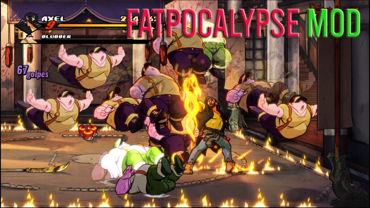 Streets Of Rage 4 - Fatpocalypse V2 Axel SOR4 Arcade Mania+ V7 (431.128)