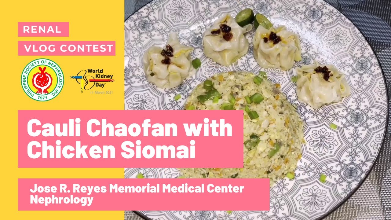 Cauli Chaofan with Chicken Siomai