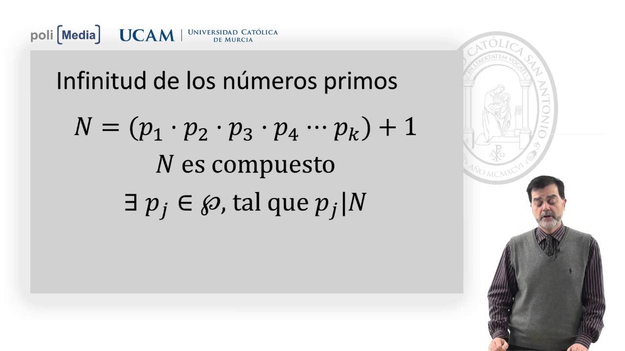 Matemática Discreta - Infinitud de los Números Primos - Jesús Soto - YouTube
