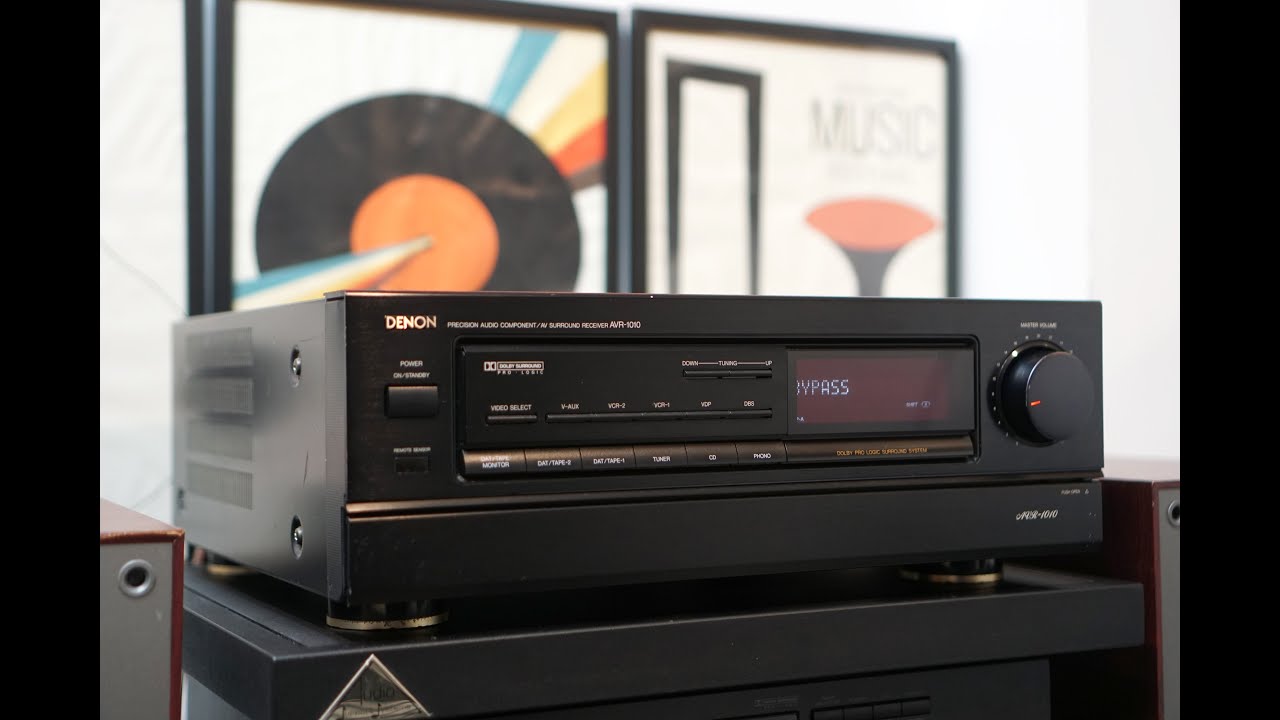 Denon AVR-1010 Amplifier & Receiver 100W per channel Made in Japan