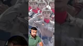 Chinese Military Drill Almost Looks AI 👀 #china