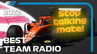 Top 10 Team Radio: 2022 Formula 2 Season