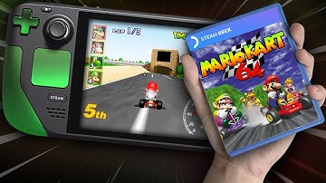 STEAM DECK ft. Mario Kart 64