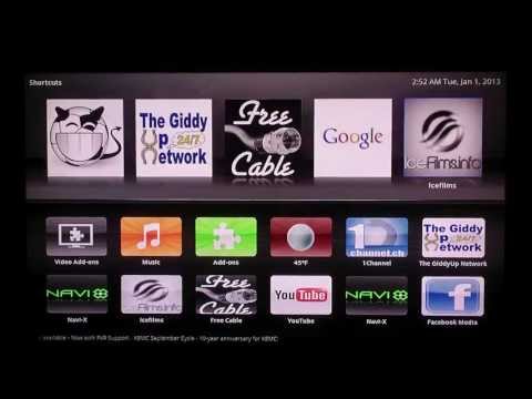 XBMC - How to Customize Si02 skin - How to Edit Top Shelf Icons