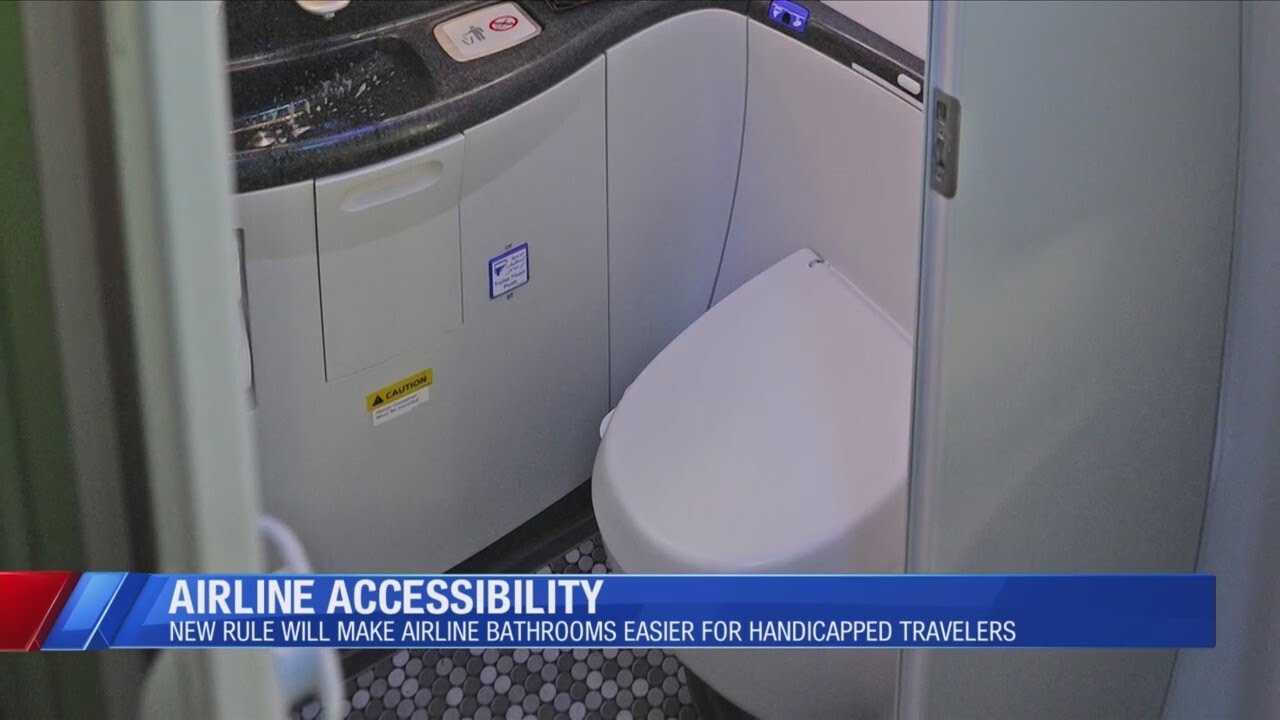 New rule will make airline bathrooms easier for travelers with