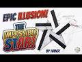 Impossible 3D Star Drawing ✏️ Mind-Blowing Illusion! #pencilsketch #drawing #star #3dillusion #art