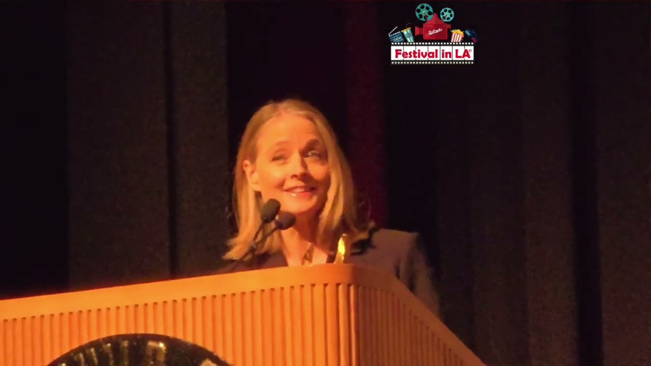 Jodie Foster Receives A Lifetime Achievement Award