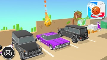 Bounce Dunk - Gameplay Walkthrough Part 9 - Balls Game Levels 28-30 (iOS, Android)