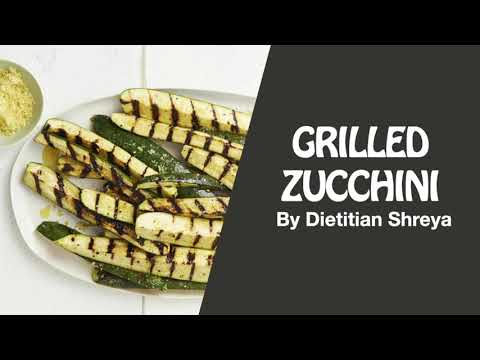 Grilled Zucchini Nutrition Facts
