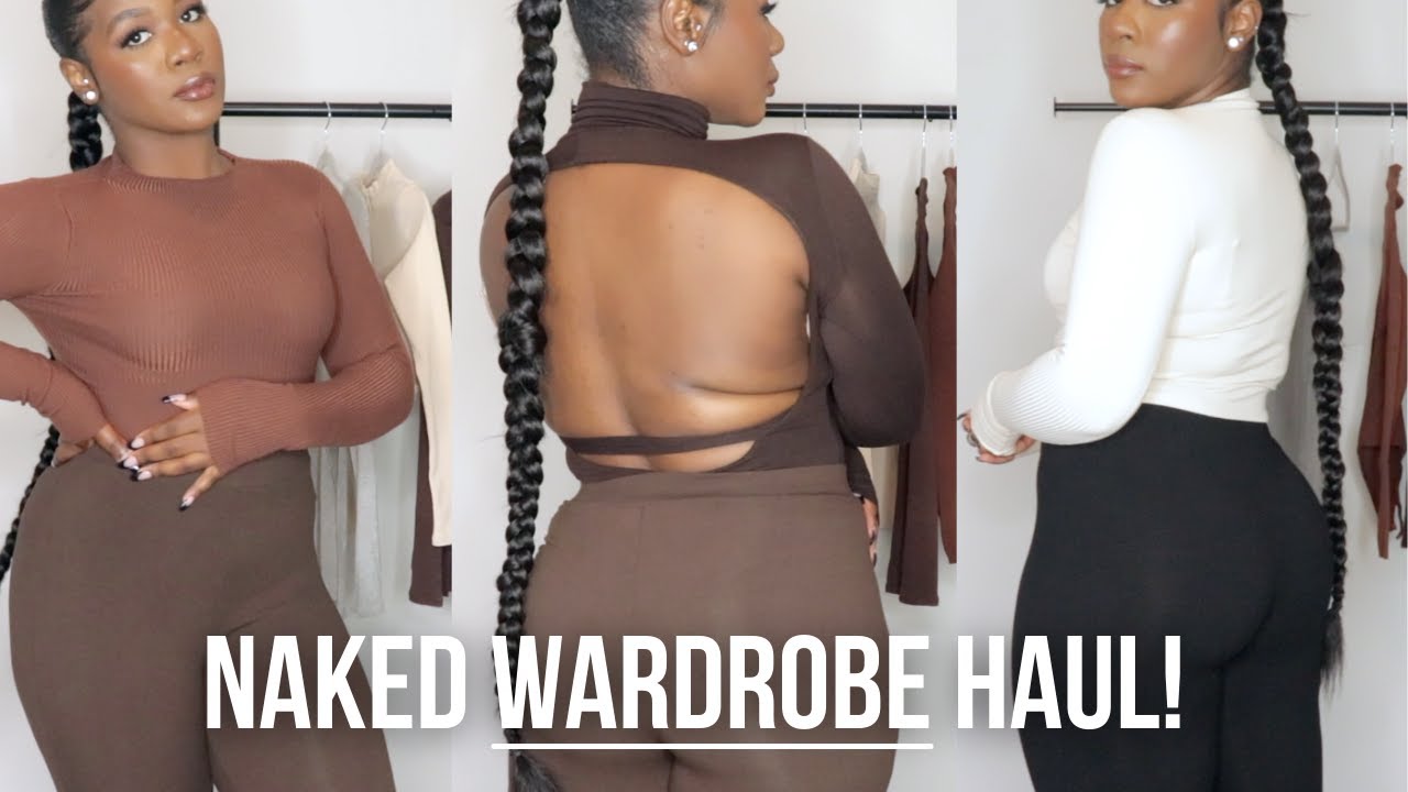 NAKED WARDROBE TRY ON HAUL + FIRST IMPRESSIONS l BASICS SERIES! - YouTube