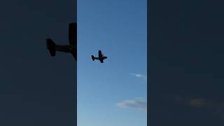 Parachute Jump from Twin Motor RC Airplane