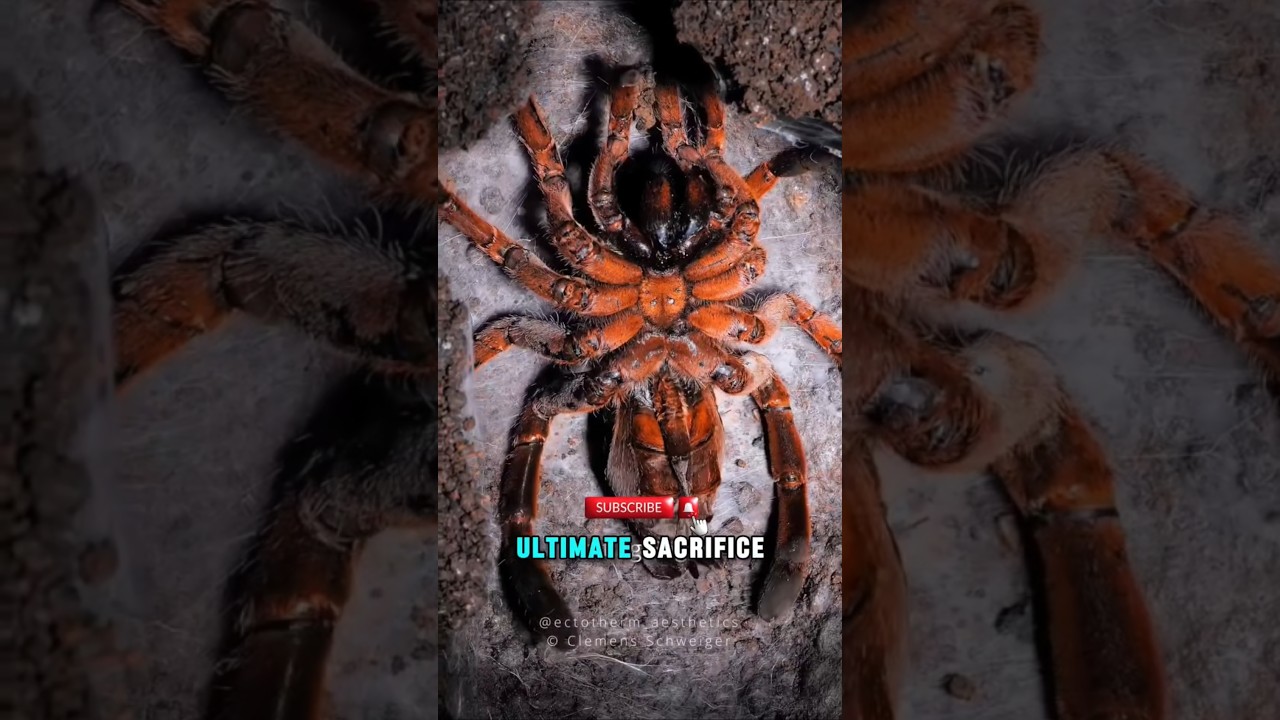 Baby Spiders Eat Their Mother 😨🕷️ 