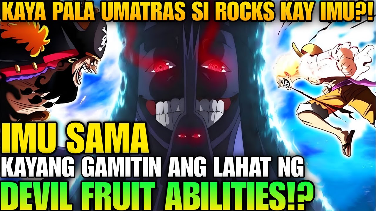 KAYA PALA KAYLANGAN NI ROCKS ANG DEVIL FRUIT NI LUFFY AT ANG DARKNESS DEVIL FRUIT!? OP ANALYSIS