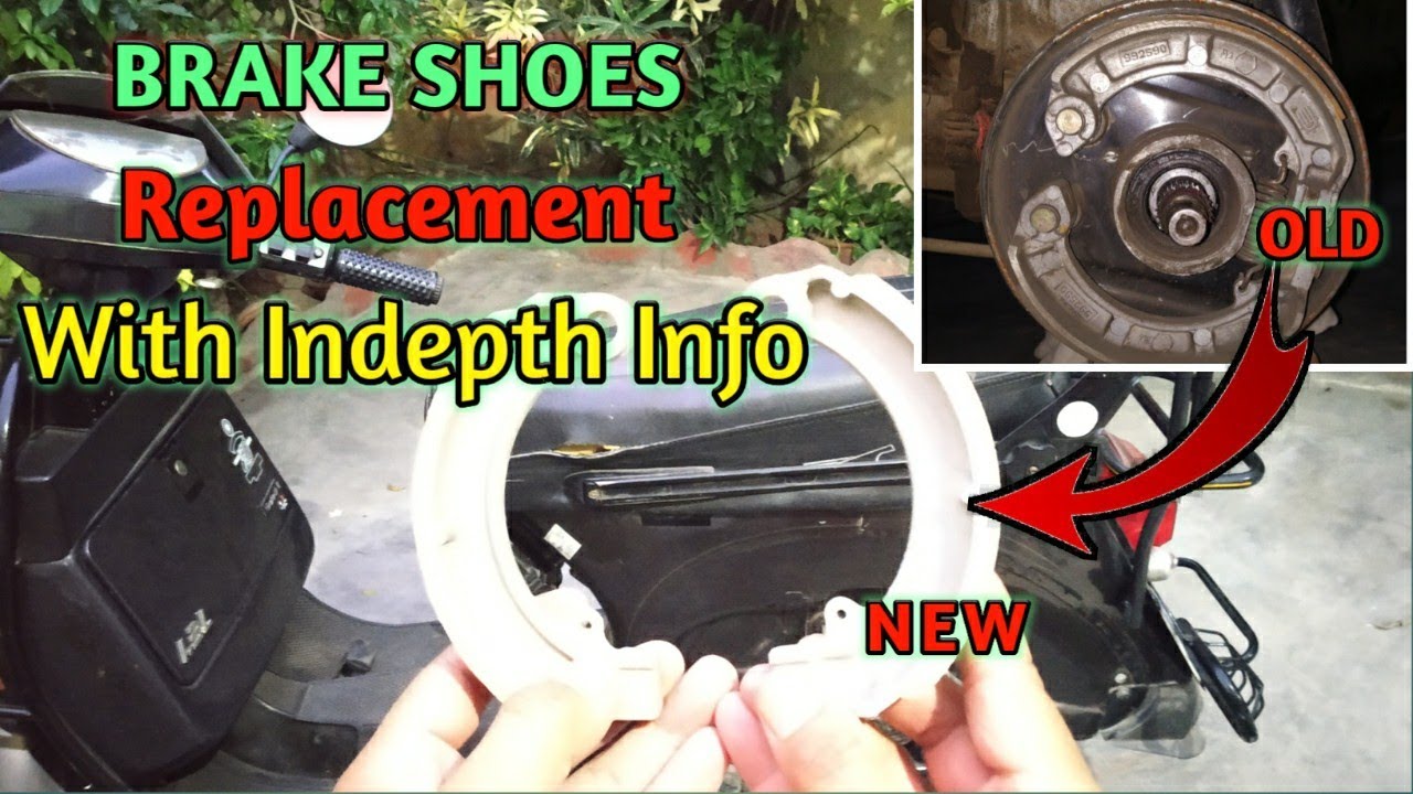 How To Replace Brake Shoes Of Scooter At Home | LML Select Second | Chetak | Easy DIY