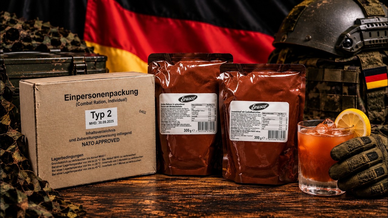 German Military Ration: One Box. Three Meals. Things Got Weird.
