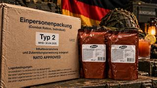 German Military Ration: One Box. Three Meals. Things Got Weird.