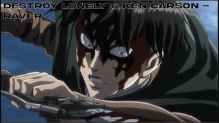 Destroy Lonely & Ken Carson - Raver Attack On An Amv Lyric Video