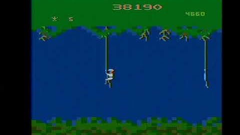 Atari VCS/2600 Jungle Hunt longplay