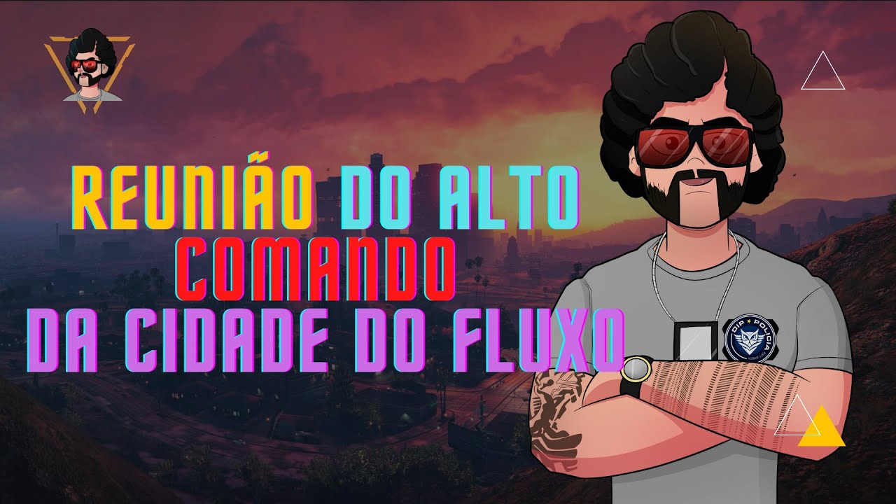 VIREI POLICIAL NO COMPLEXO RP!! (CIDADE DO FLUXO) 