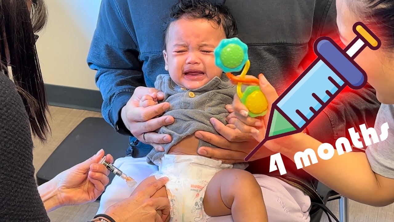 My 4 months vaccines youtube