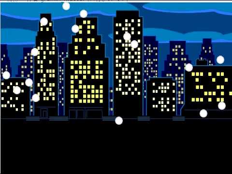 雪を降らせる