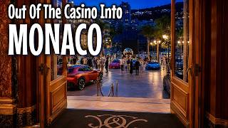 Leaving the Monte-Carlo Casino 🌙 — Luxury Cars & Night Streets