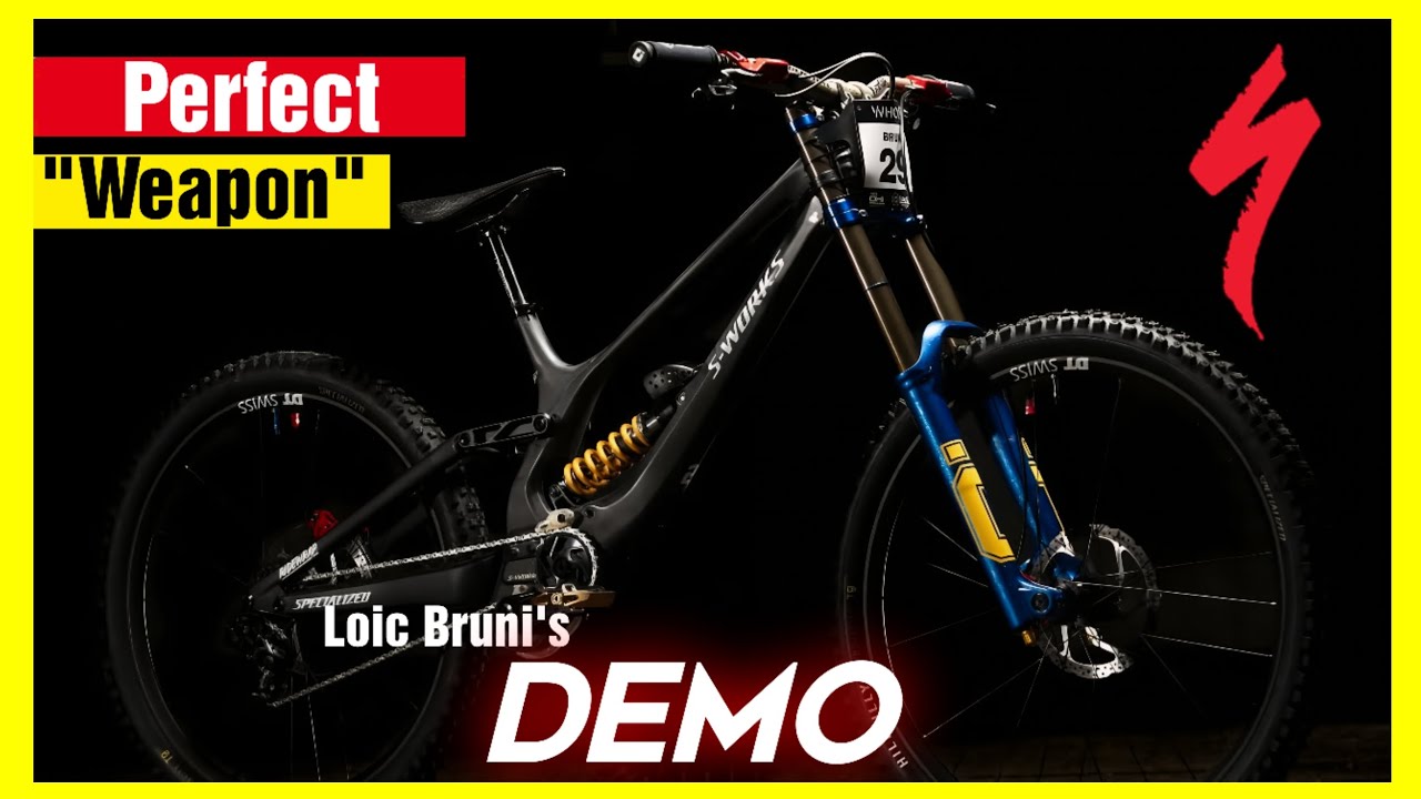 Loic Bruni's Specialized Demo Downhill Bike | Perfect performance