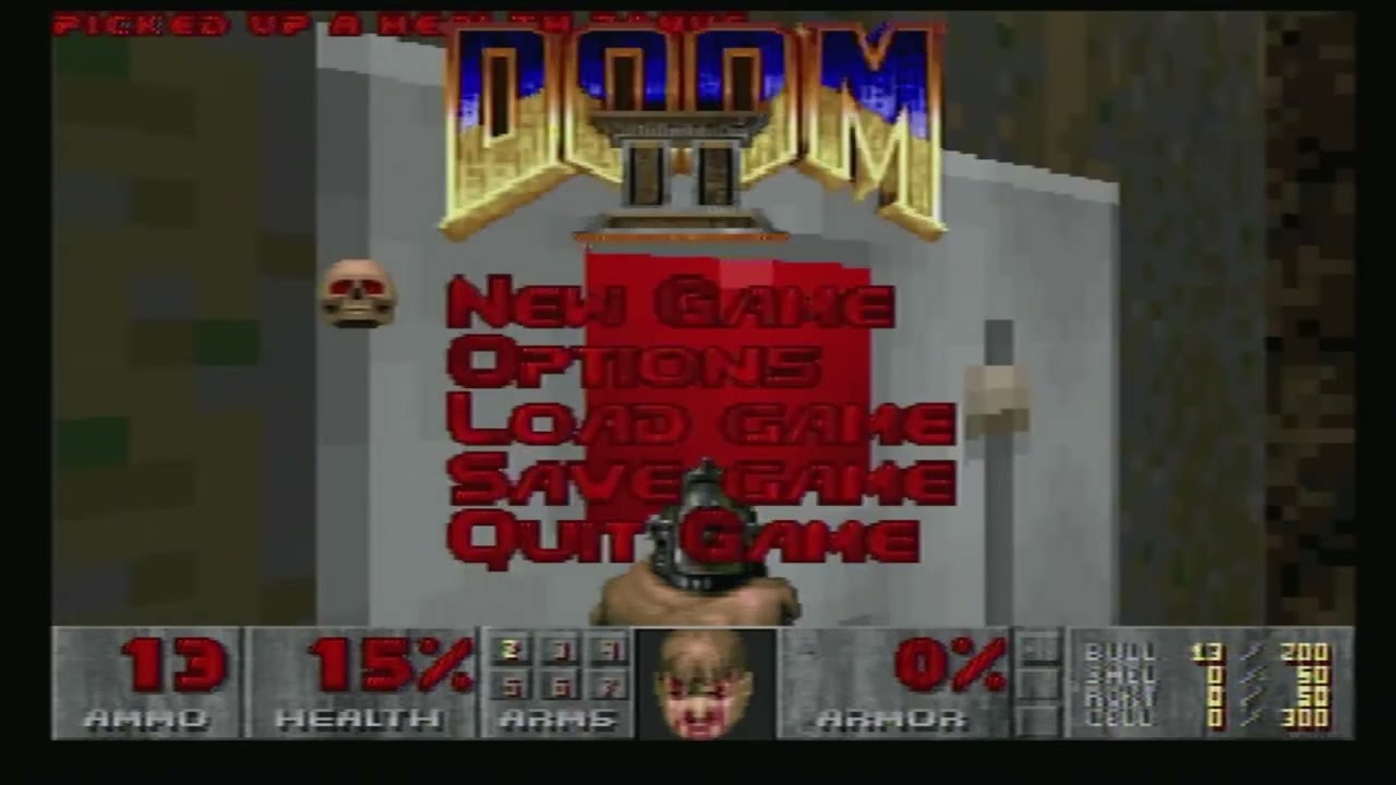 Doom II: Hell on Earth [Sony PlayStation 2 Gameplay] (1994) id Software