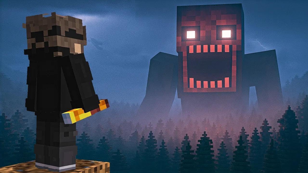 Minecraft, aber ich stecke in einer Horror-Zivilisation fest...