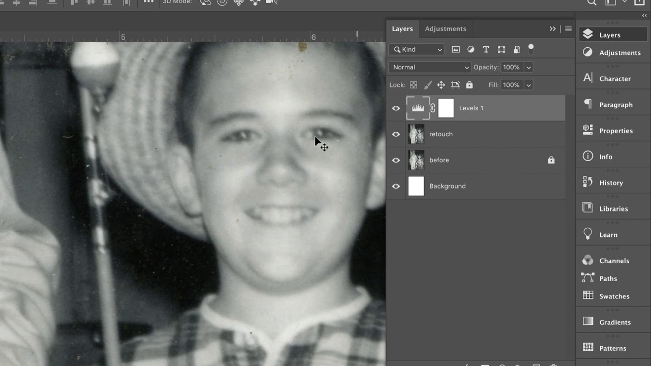 Basics of using Photoshop Adjustment layers - YouTube