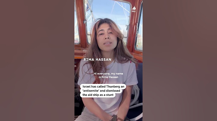Greta Thunberg calls for her and others' release as Israel seizes aid boat