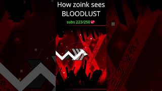 ZOINK vs BLOODLUST...