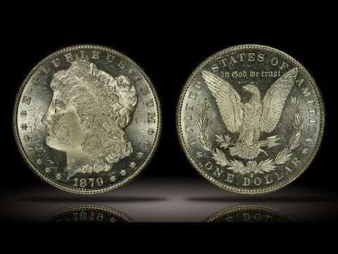 1879-S Morgan Silver Dollar PCGS MS64 Spectacular Semi-Prooflike Coin