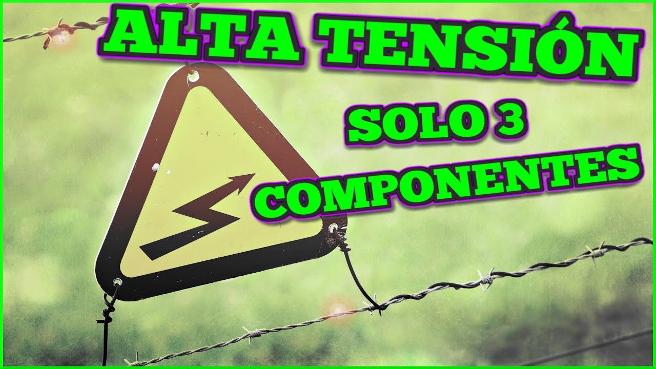 Fuente de 12V a ALTA TENSIÓN SUPER FÁCIL de hacer