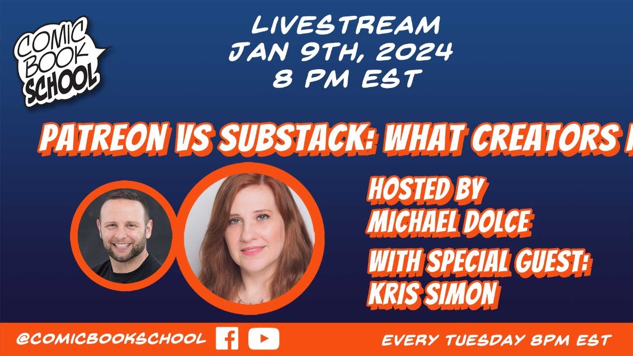 CBS|Live 1/9 – Patreon vs Substack: What You Should Know
