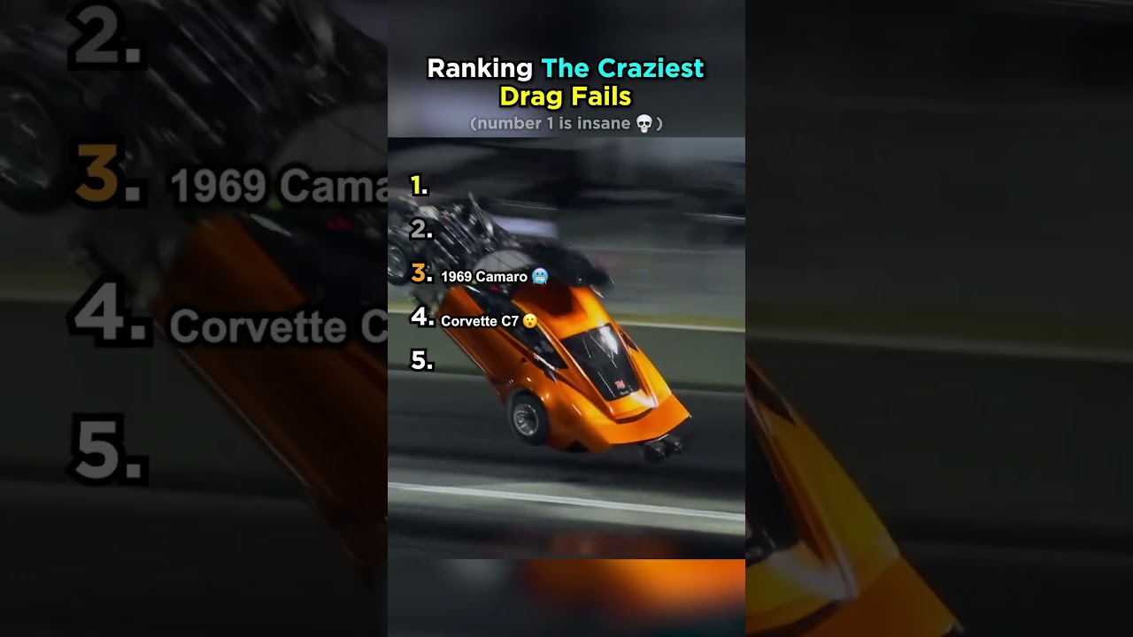 Ranking The Craziest Drag Fails 🛞